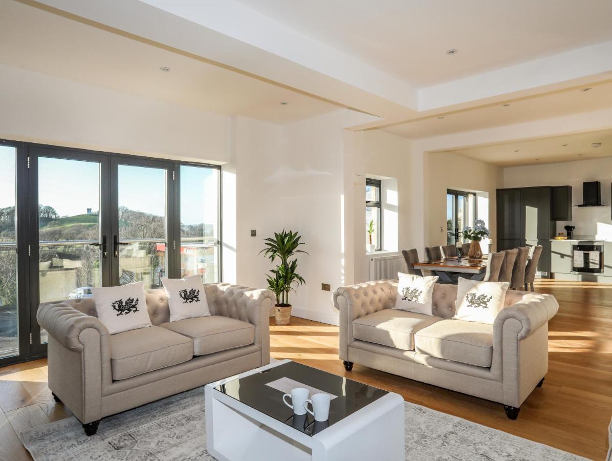 Ferienwohnung Bryn Min Manton Penthouse Caernarfon Exterior foto